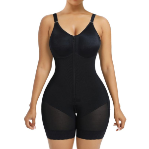 YIANNA Women’s Postpartum Shapewear Bodysuit – Tummy Control & Butt Lifting Body Shaper with Zipper Crotch