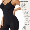Zip-Up Tummy Control Shapewear Bodysuit – Ultra Stretch Sculpting Body Suit for Women