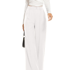 Women’s High Waist Work Pants – Business Casual Wide Leg Office Trousers with Pockets