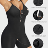 Zip-Up Tummy Control Shapewear Bodysuit – Ultra Stretch Sculpting Body Suit for Women