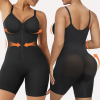 Zip-Up Tummy Control Shapewear Bodysuit – Ultra Stretch Sculpting Body Suit for Women