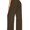 Women’s High Waist Work Pants – Business Casual Wide Leg Office Trousers with Pockets