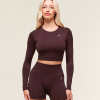 Everyday Seamless Long Sleeve Crop Top
