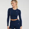 Everyday Seamless Long Sleeve Crop Top